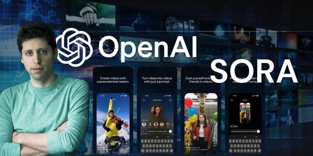 OpenAI视频应用Sora爆红：上线5天下载破百万，超越ChatGPT