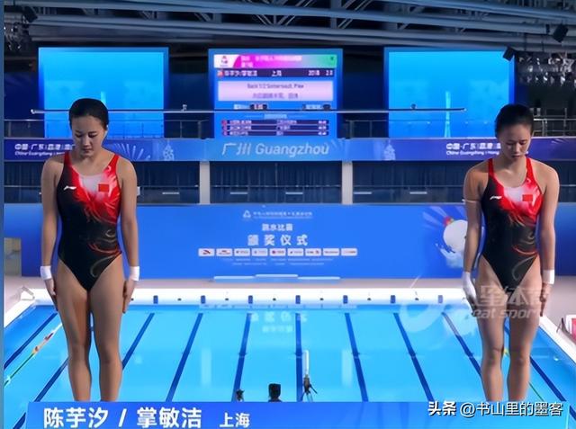 全红婵收官战，预赛不敌陈芋汐组合！差值过大，陈若琳教练很着急