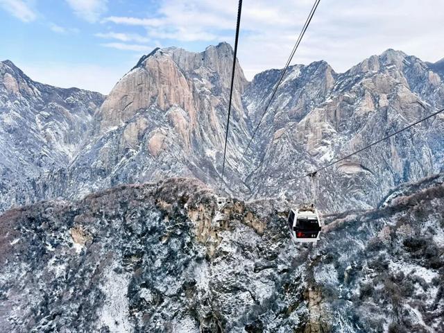 雪中华山美出圈，腊八热粥暖到心坎！