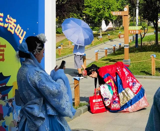 延吉市的中国朝鲜族民俗园