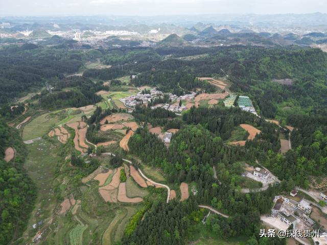环城贵阳花溪苗王坡越野大环线之青岩段达夯翁拢“冈仁波齐”风景