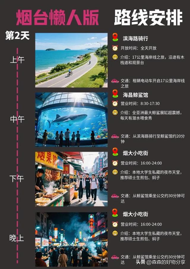 烟台3日游保姆级攻略
