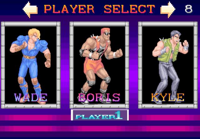 游戏厅菜鸟必抢的角色，抢到之后相当于多条命