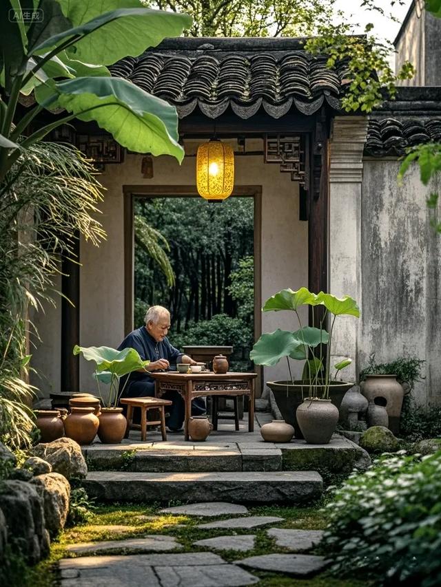 夏日炎炎，一方小院，人间清欢