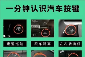让你一分钟认识汽车按键的含义图片
