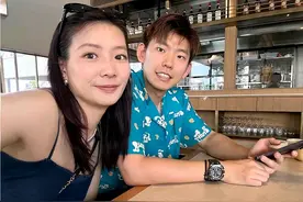 黄雅琼刘雨辰分享阿那亚海边度假美照，俊男靓女好般配！图片