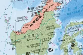 世界第三大岛屿——加里曼丹岛，印尼要迁都到岛上东部的努桑塔拉图片
