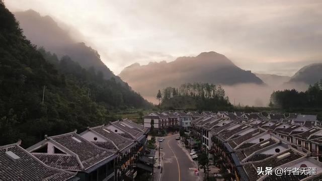 多彩贵州自驾游之小七孔山村清晨