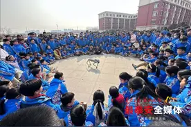 机器狗、小实验.......科技大篷车进校园 点燃童心科技梦图片