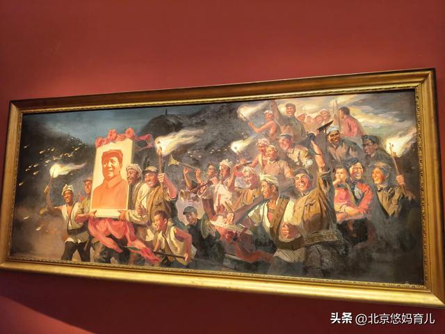 带孩子去中国美术馆参观“人民必胜”主题展，爱国主义教育太深刻