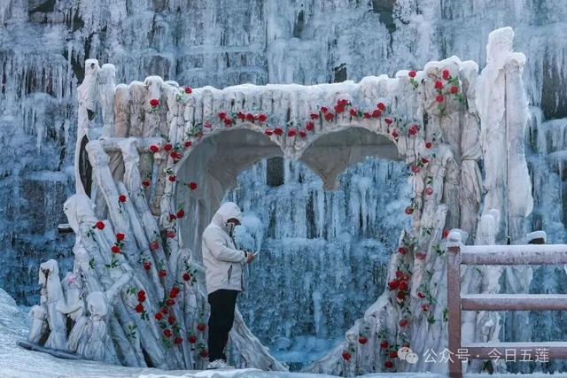 冰瀑绝美！五莲这里新晋网红打卡地！