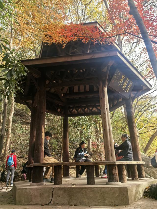 南京栖霞山一日徒步，游千年古刹，看漫山红叶
