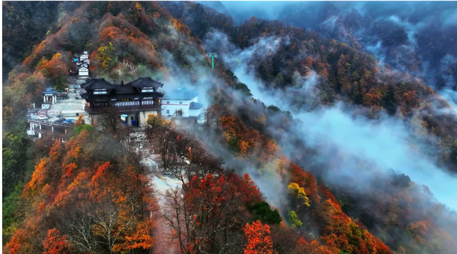 【秋意渐藏，冬序初开】石泉的旅行，是秋的告别礼，也是冬的见面笺