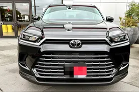 配2.4T混动，丰田大汉兰达国内到港，定位中大型SUV图片