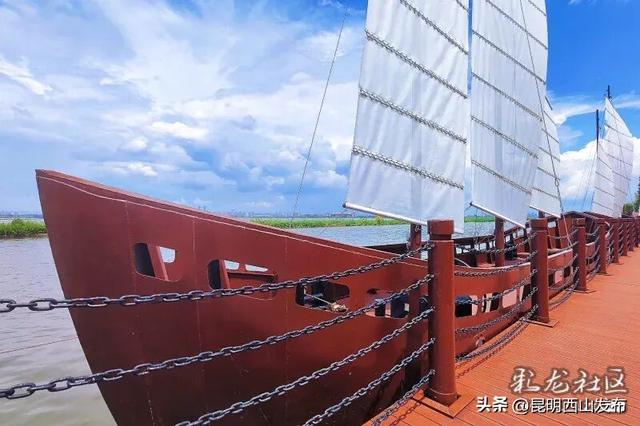 藏不住了！滇池畔“帆船浮桥”重新开放，随手拍都是大片！