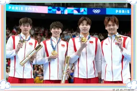 潘展乐惊天逆转再破记录，征服美国选手，与孙佳俊十指相扣笑翻了图片