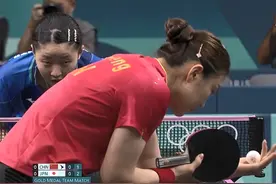 国乒奥运决赛开门黑！陈梦/王曼昱9-11早田希娜/张本美和，加油图片