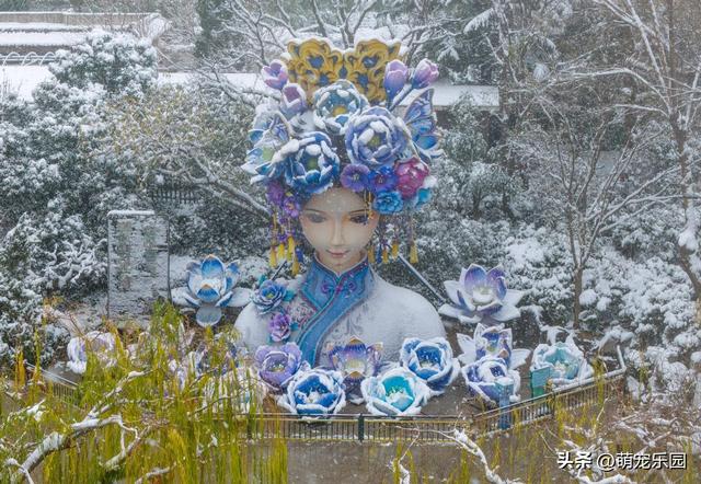 雪精灵造访济南城，趵突泉边遇奇迹，千佛山上现童话