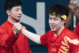 马龙：泪目！回应今天比赛他说能赢就可以了，别有太多期待！图片