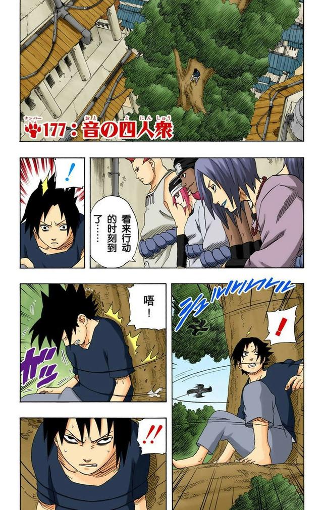 火影忍者彩漫 第二十卷 第五代火影纲手，鸣人佐助天台对决