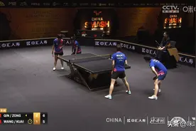 WTT中国大满贯女双国乒内战，覃予萱/纵歌曼3-1王曼昱/蒯曼晋级图片