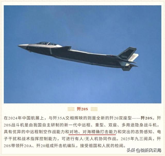 歼20S解锁反舰技能，美军航母遇最大克星，鹰击导弹+隐身作战碾压