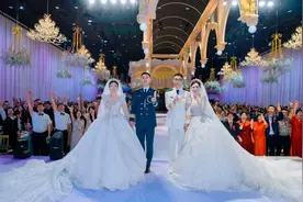 一起出生、一起入伍、一起办婚礼！这个军人家庭幸福“双倍”图片
