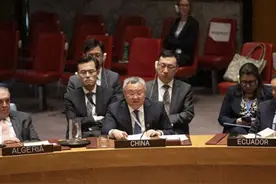 2025年联合国会议上，华裔美官吴婷掏出台湾牌，傅聪：不要玩火图片