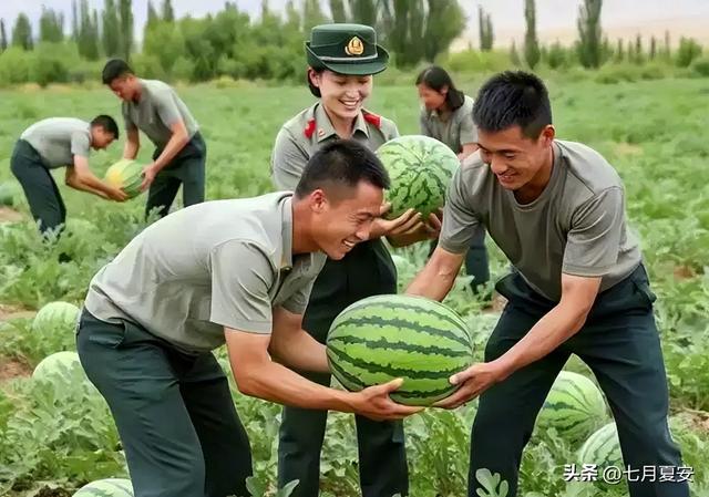 永兴岛一年三熟产出大量西瓜，如果覆盖南沙岛礁，可出口到东南亚