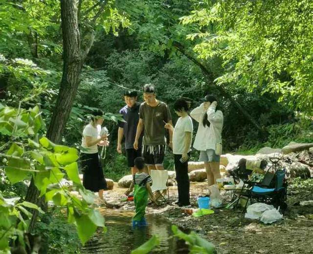 戏水撒欢享清凉！游客被夏日千山圈粉