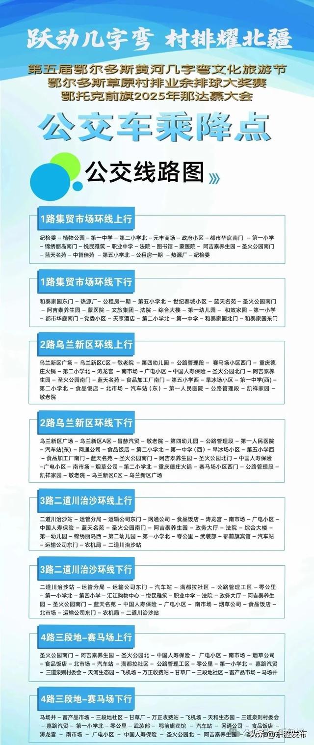 8月8日，鄂尔多斯这里要搞大事！这份流程、交通攻略让你说走就走→