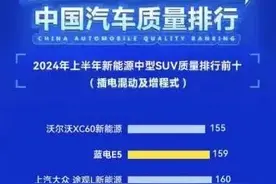 国产汽车安全性排行榜，第一居然是它、我真没想到！！！图片