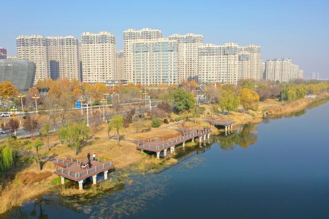 新聊新景丨徒骇河观景平台：亲水漫步 乐享惬意生活