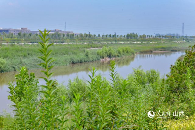 山西介休：百里汾河岸 处处皆是景