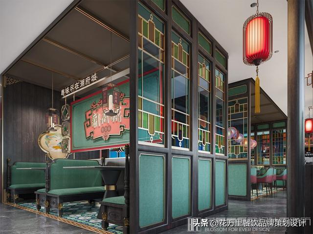 广式茶楼设计案例｜传统烟火气+现代网红风，锁定家庭与年轻人
