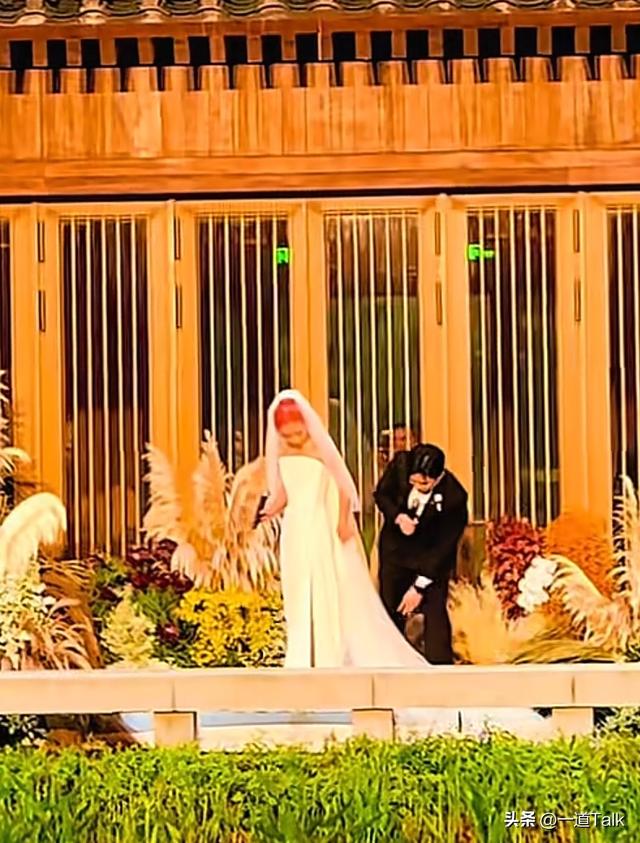 刘欢34岁女儿大婚！新娘打扮掉价，女婿长相普通，刘欢强颜欢笑