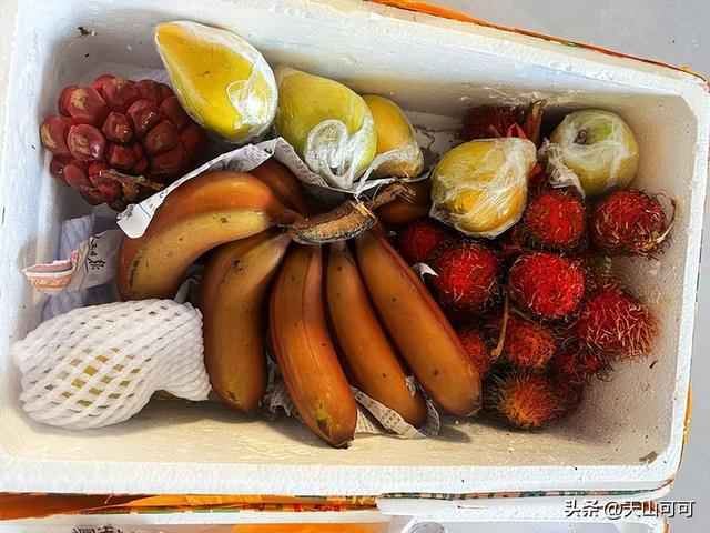 看看三亚这几种水果，有种吃起来和鸡蛋一样味道，第一次见！