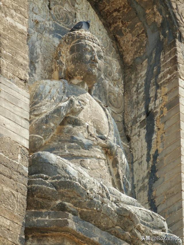 辽塔塔刹战火毁，参照辽工复原铁刹，锦州古城标历史