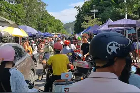 热闹又实惠的海南陵水英州大集图片