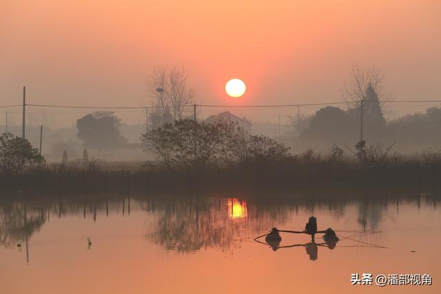 冬日的无锡白米荡风光