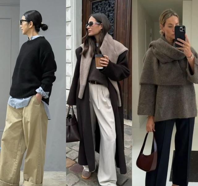微胖也能穿出高级感！秋冬这几套阔腿裤搭配太惊艳了！