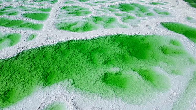 青海旅游-海西州-茫崖翡翠湖