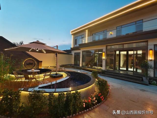 忻府区 又见奇村 | 御水泉民宿：泡入户暖汤 + 围炉撸串