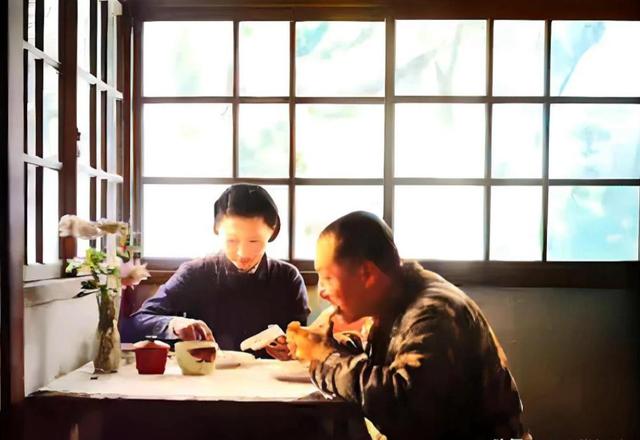 这是张学良老婆赵四小姐真实样貌，并非演员饰演而是货真价实真品