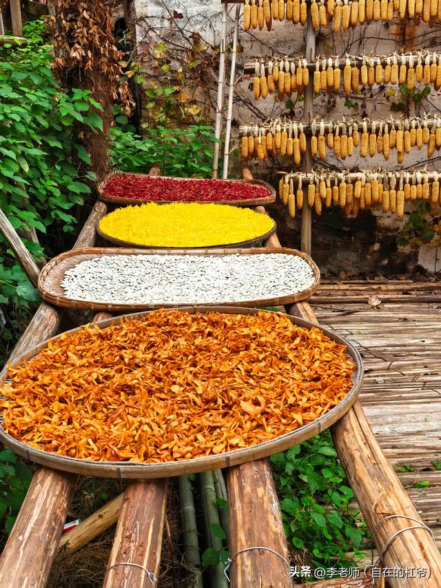 鄂湘赣自驾游记之五（1）：婺源篁岭，色彩斑斓的秋日画卷