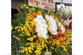 王菲谢霆锋再撒糖！日本度假时联名送花篮，名字前后暗示家庭地位图片