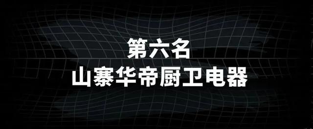 十大假冒山寨擦边球烟机灶具热水器，占据厨电市场半壁江山