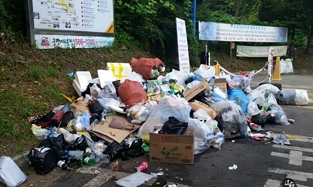 中国游客变少后，韩国景区仍垃圾遍地，韩网友：日本人干的