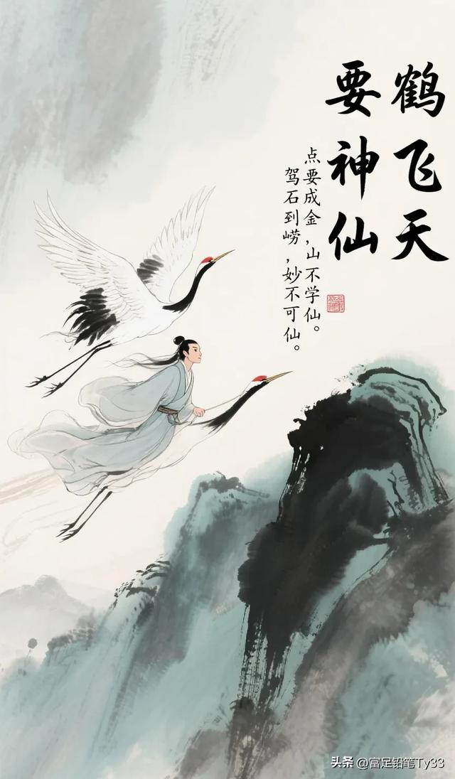 惊爆!探秘奇幻仙途:驾鹤飞天与点石成金的梦幻之旅