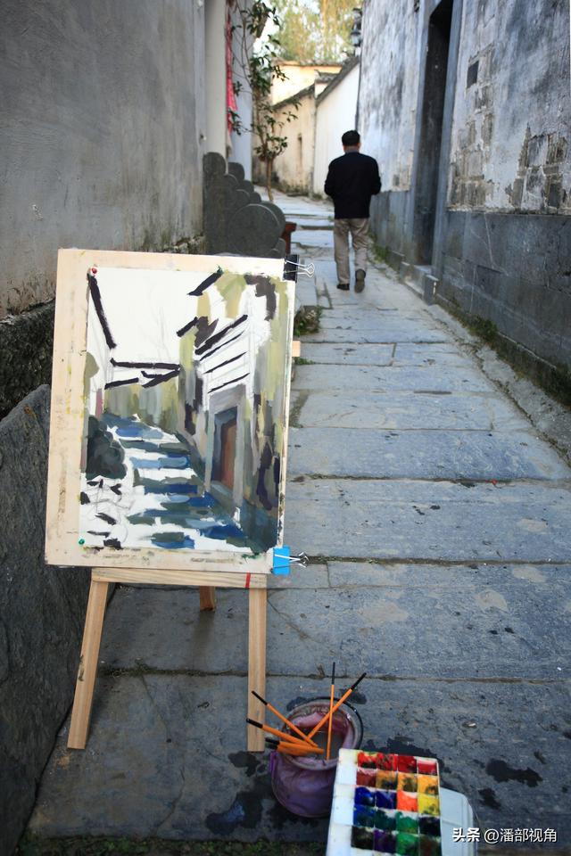 安徽西递老街，2009年11月的一组